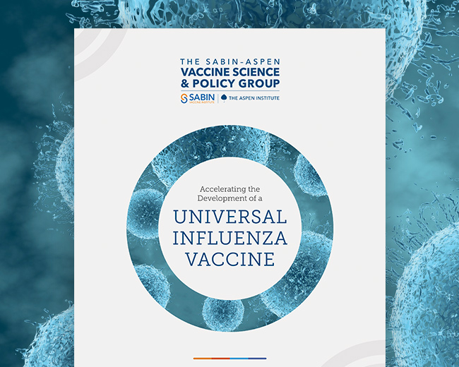 Accelerating the Development of a Universal Flu Vaccine - report cover